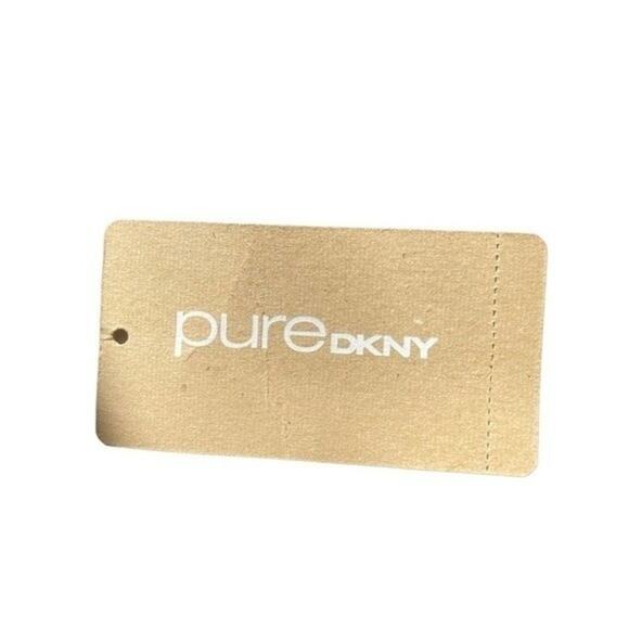 NWOT. - PURE DKNY Linen Cardigan, Gray, Minimalist, Neutral, Coastal, Beach, M/L - Picture 7 of 8